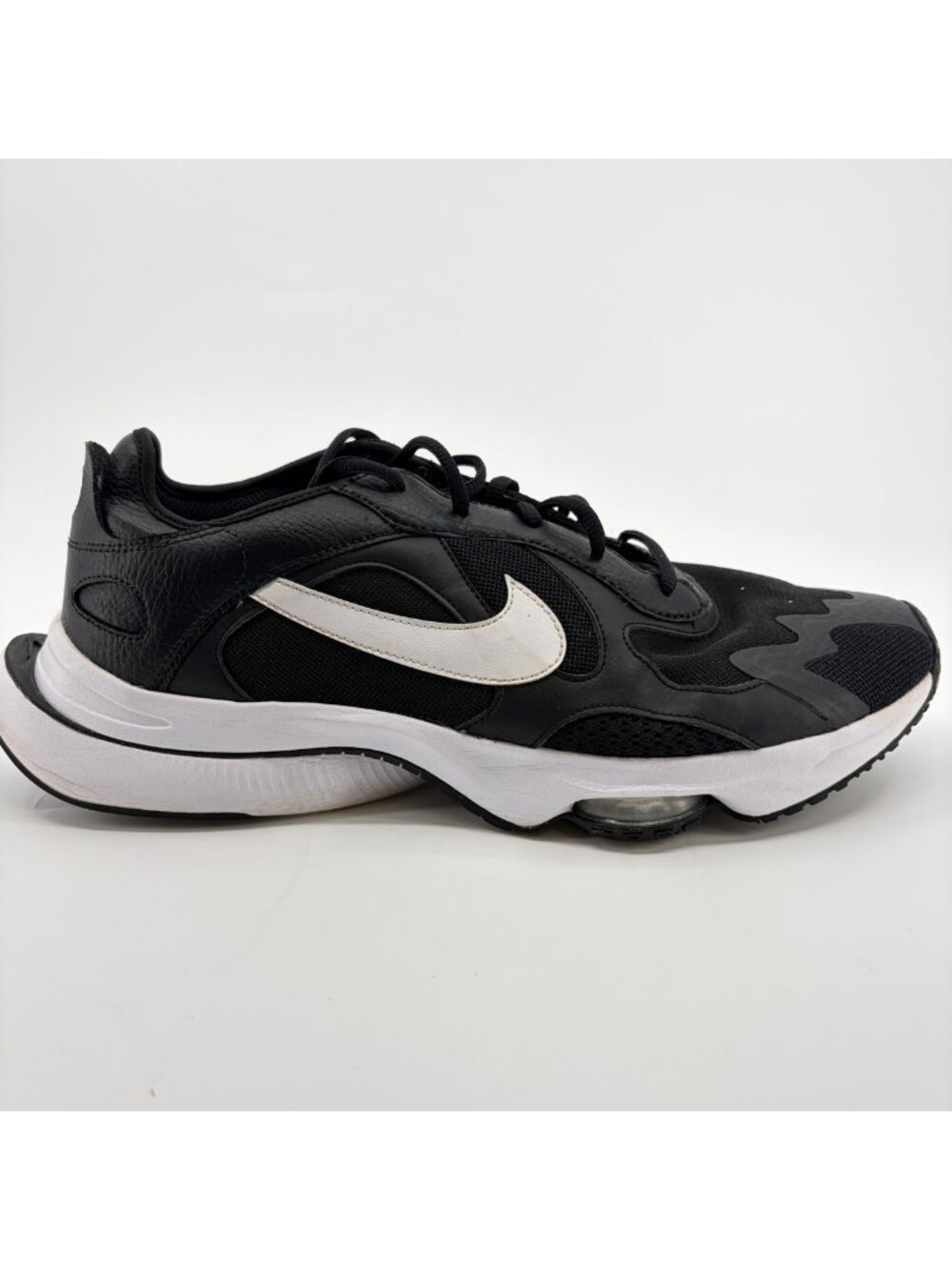 Nike Air Zoom Division Womens Size 12 Black Athletic Running Shoes Sneakers